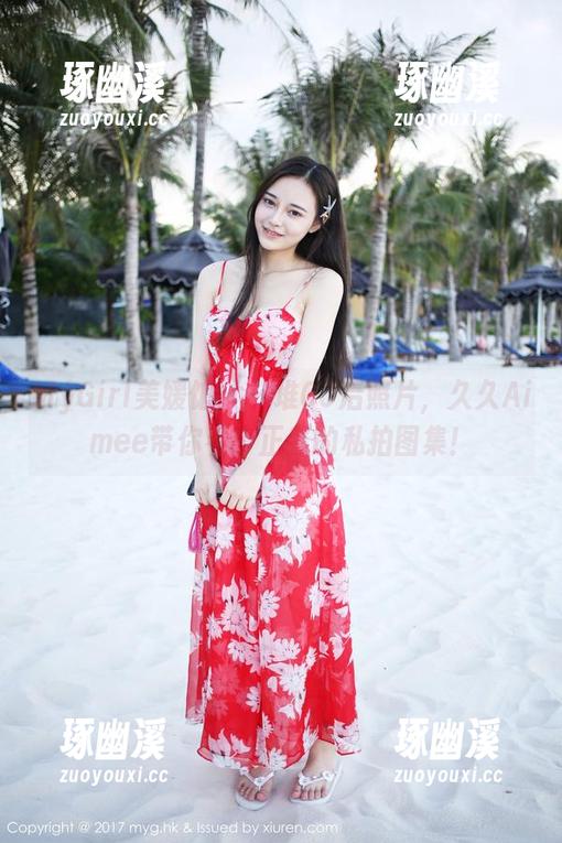 MyGirl美媛馆 - 一堆00后照片，久久Aimee带你看个正着的私拍图集！