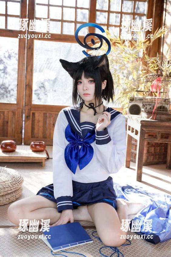来看九柒喵的和服套图分享，甲铁城的卡巴内瑞，真让人怀疑她是哪个NPC！