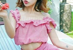 嗲囡囡 – 欣欣Rubybaby的私房图片，双马尾让人不自觉想多看几眼呢！