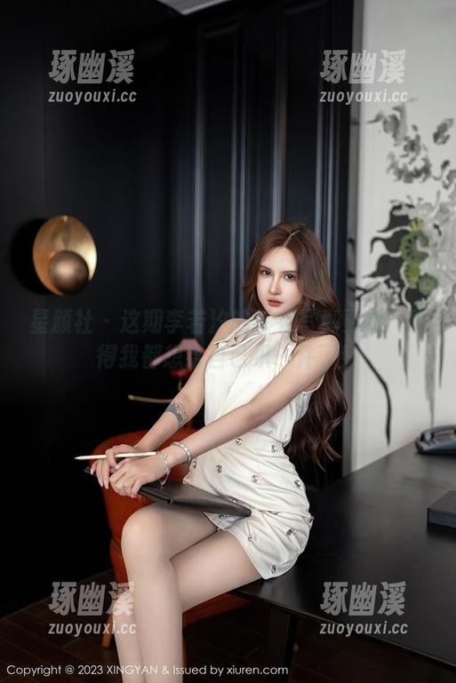 星颜社 - 这期李若汐的毛衣写真更新：看得我都想给自己织一件了！