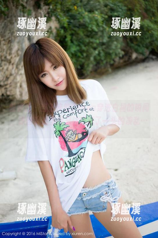 魅妍社 - 当王婉悠Queen穿进白裙的瞬间，原图私拍里我只注意到了一头的凌乱……